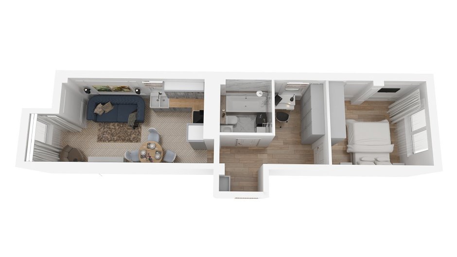 Перепланировка квартиры 65 кв м распашонка