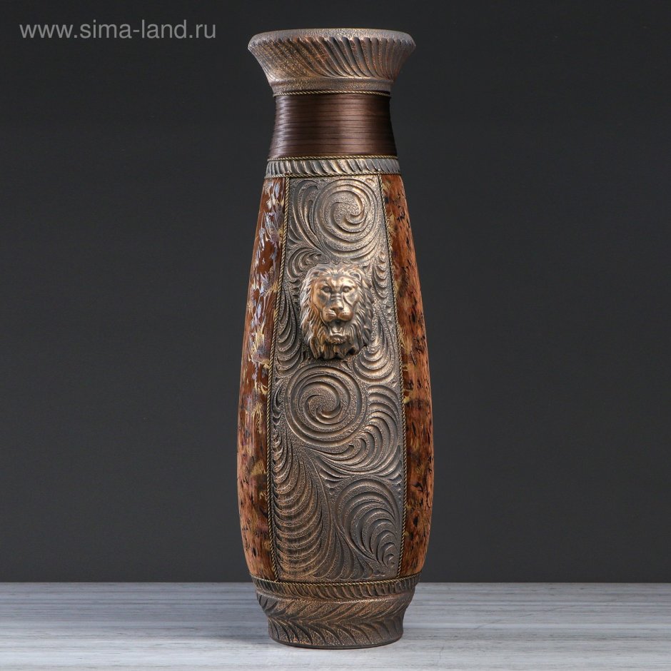 27686 Ваза Африка кожа