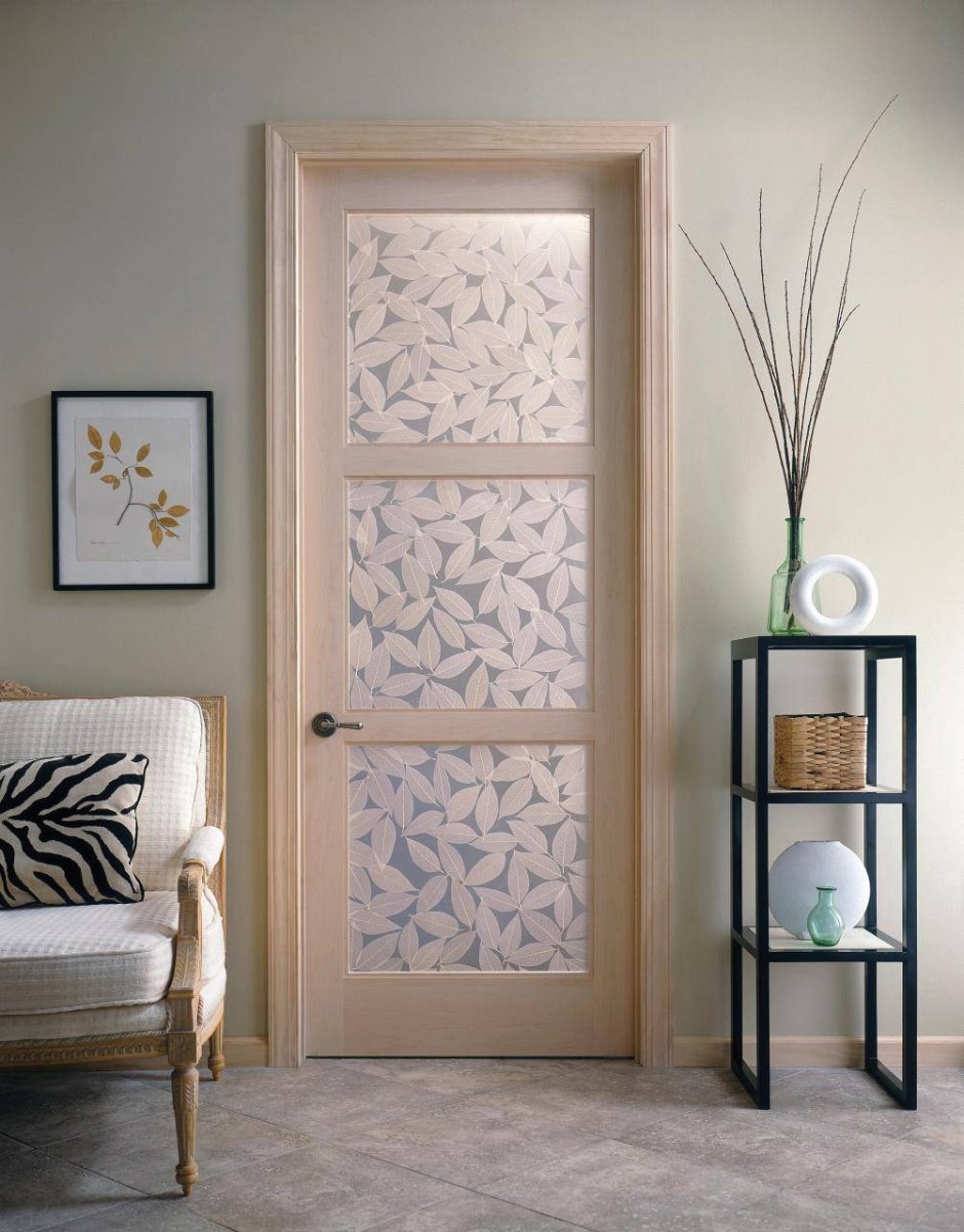 Декорирование межкомнатных дверей