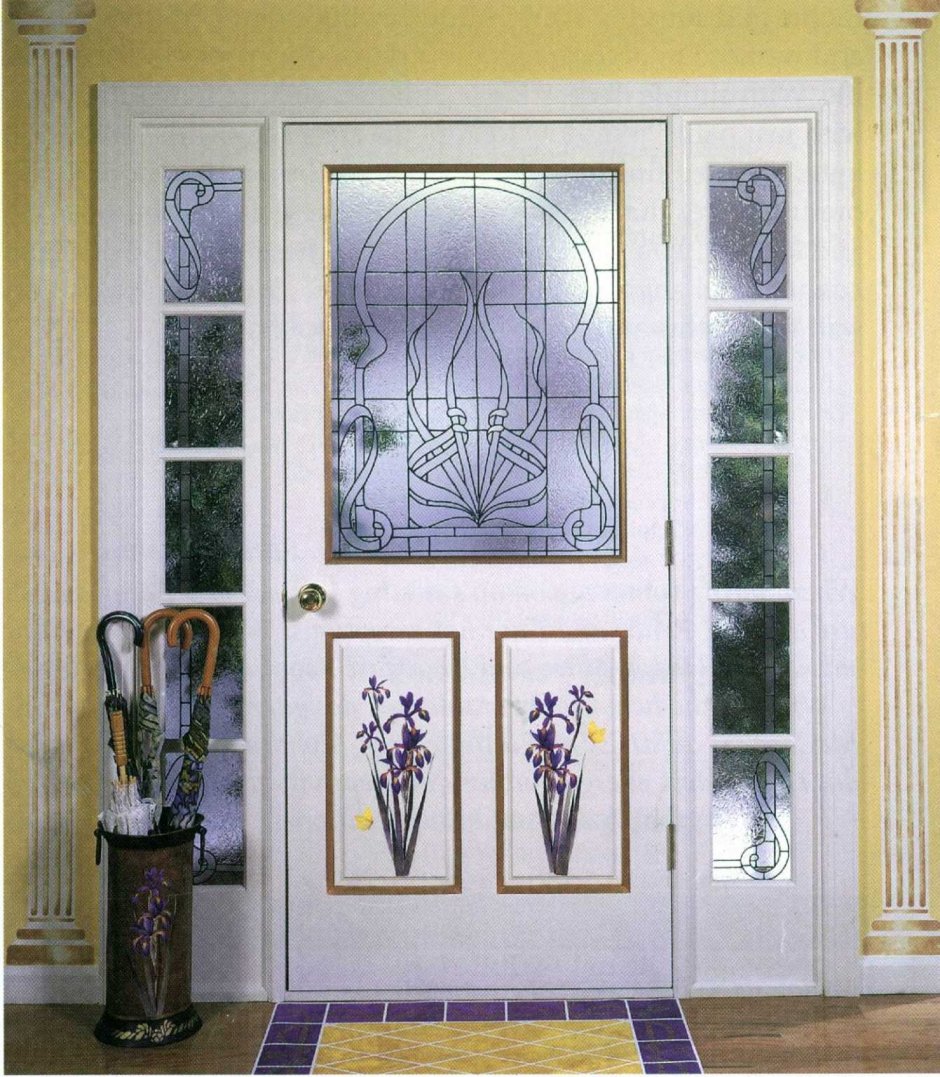 Декорировать двери межкомнатные