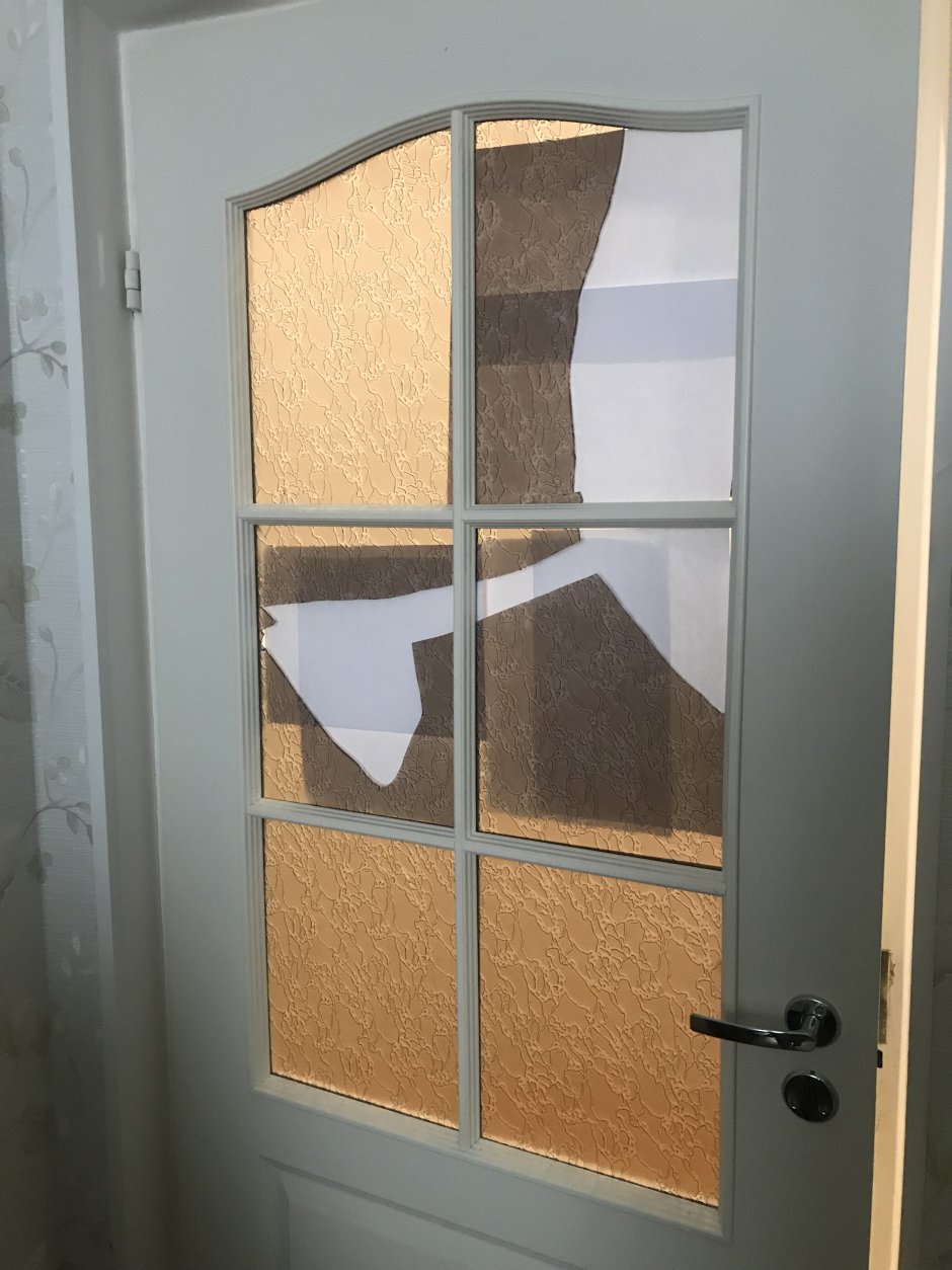 Стекло вставка в дверь