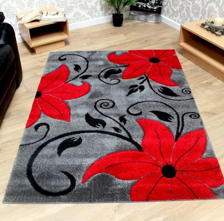 Красивые красные ковры