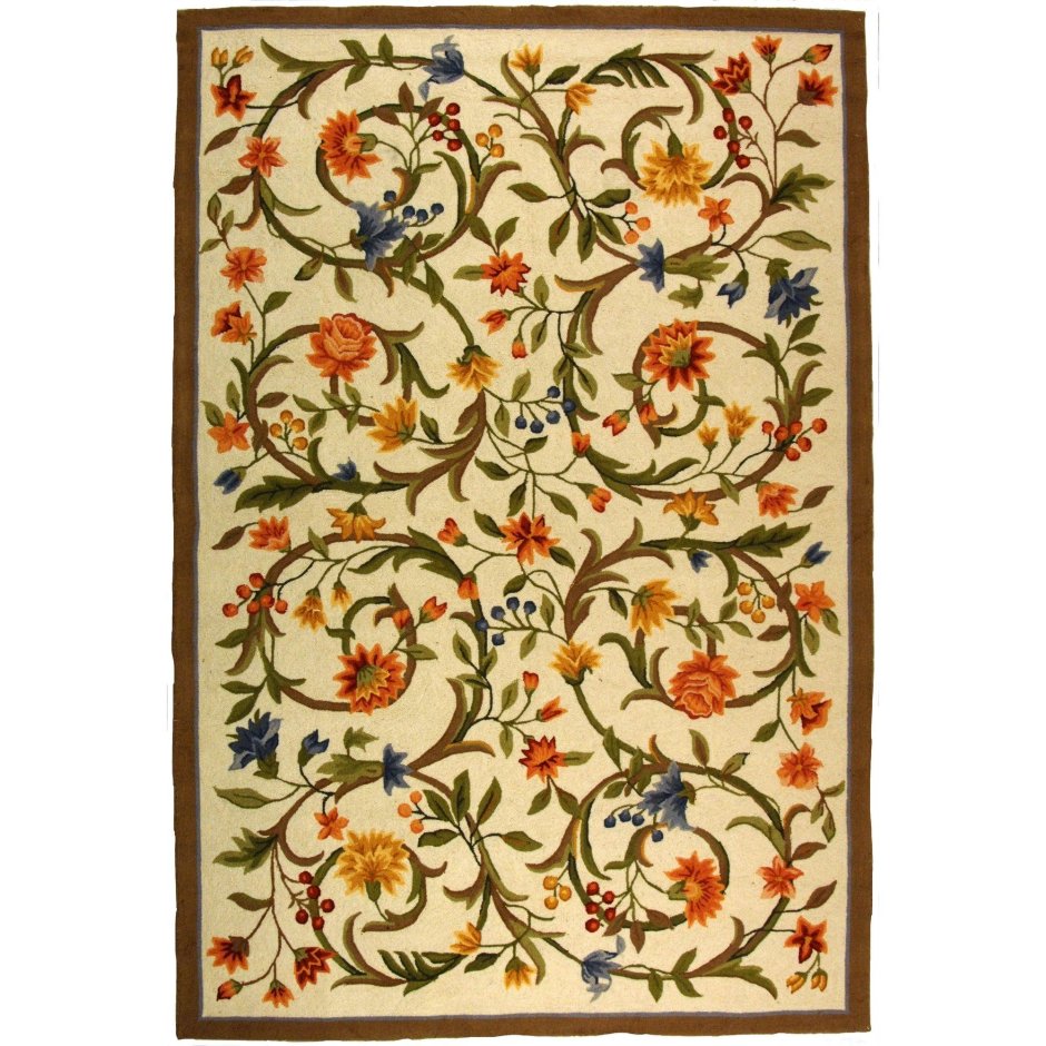 Ковер с цветочным орнаментом
