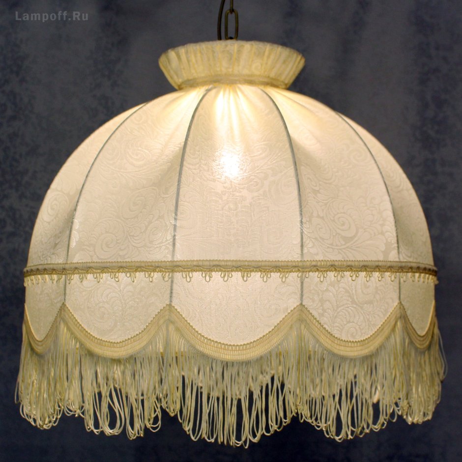 Макраме абажур для люстры