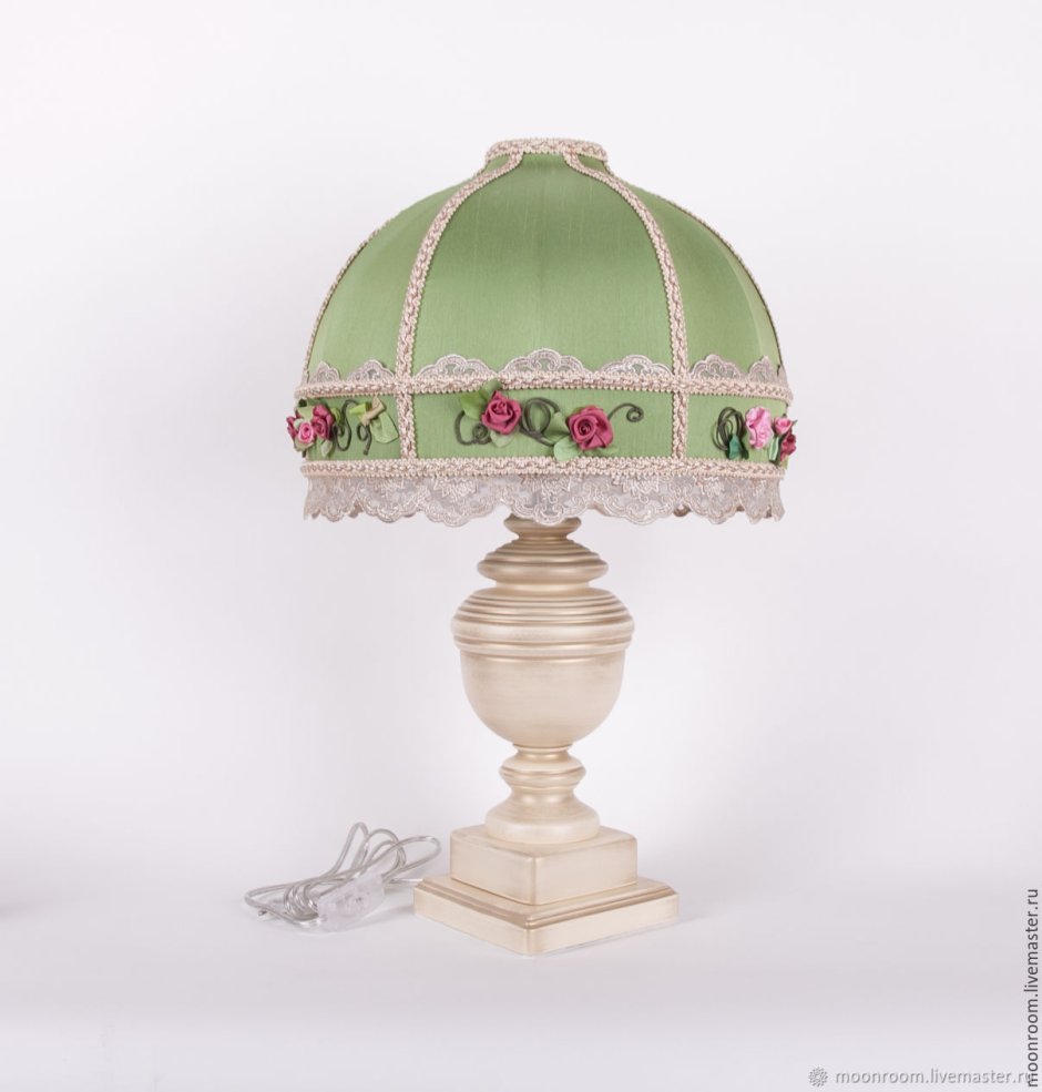 Плетеный абажур макраме