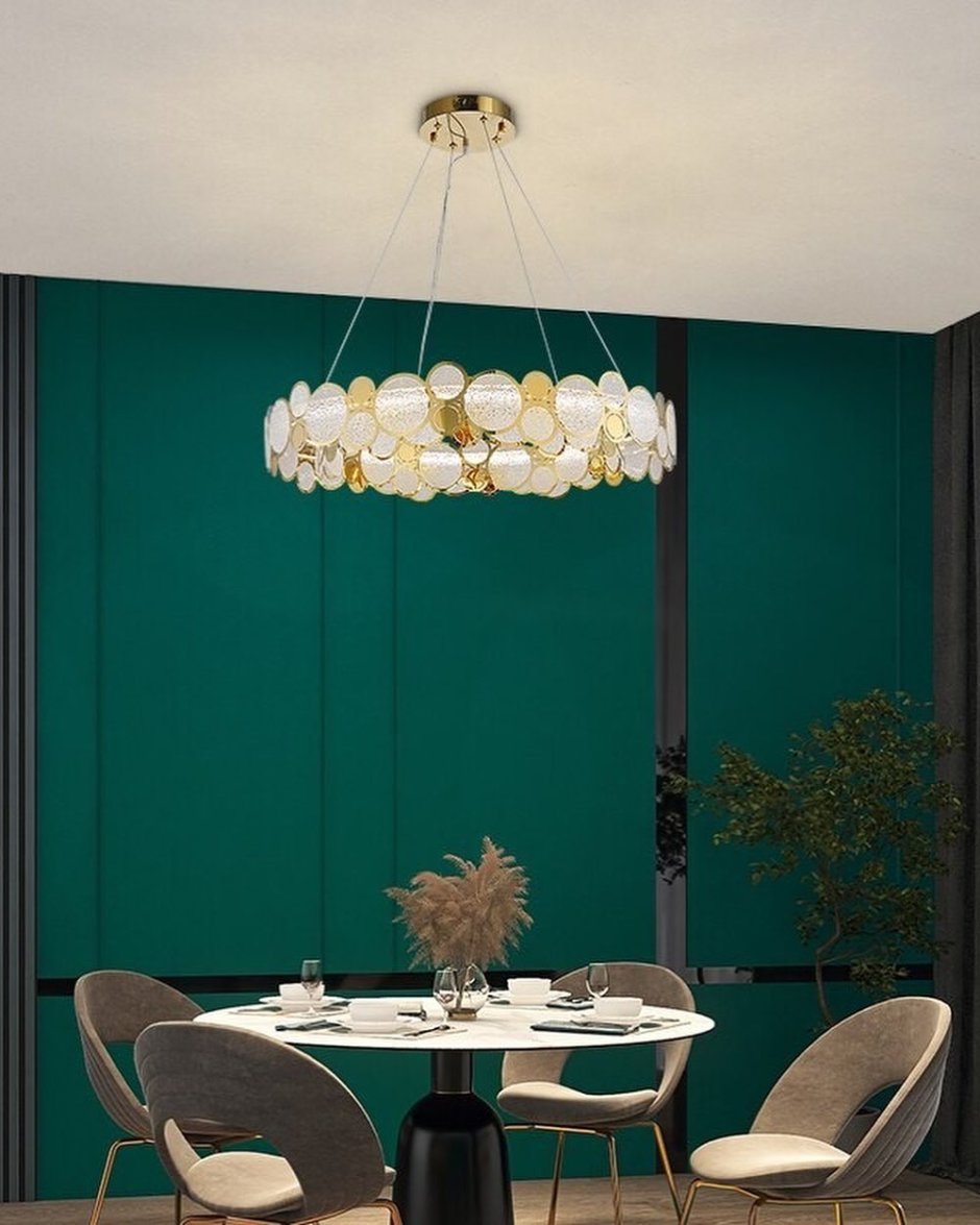 Цветочный абажур