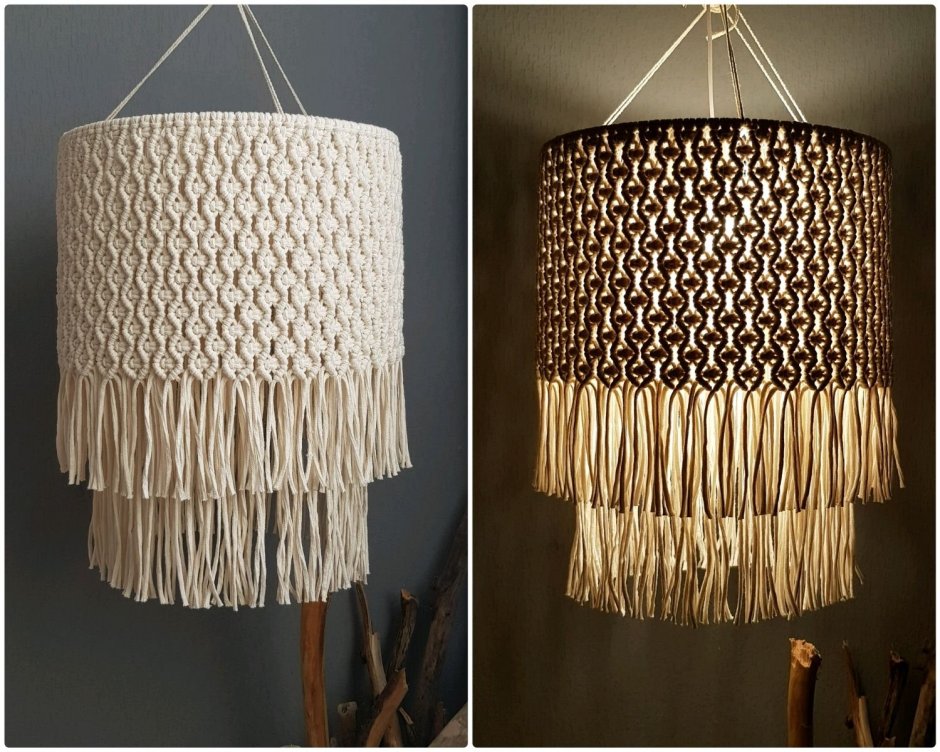 Люстра из бумажных бабочек