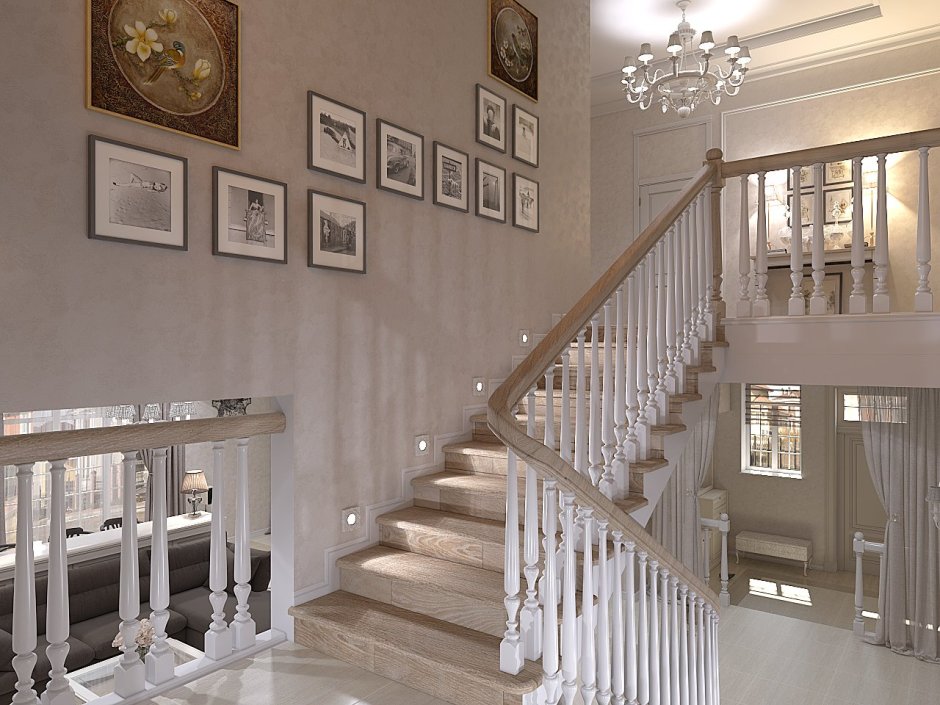 Лестница Прованс патирование