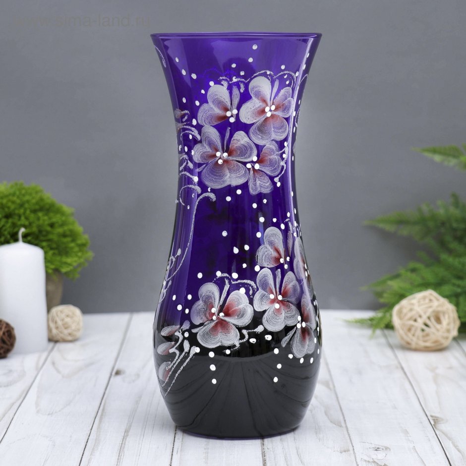 Алюминиевая ваза ikea