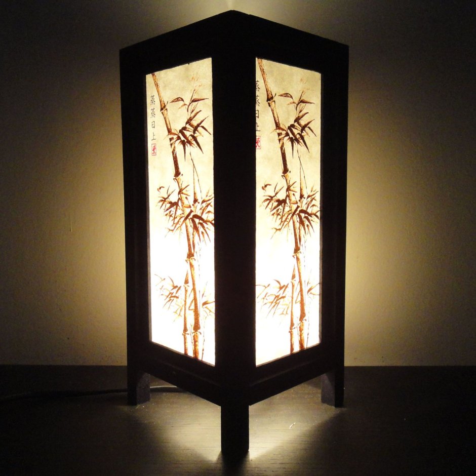 Напольные светильники в японском стиле
