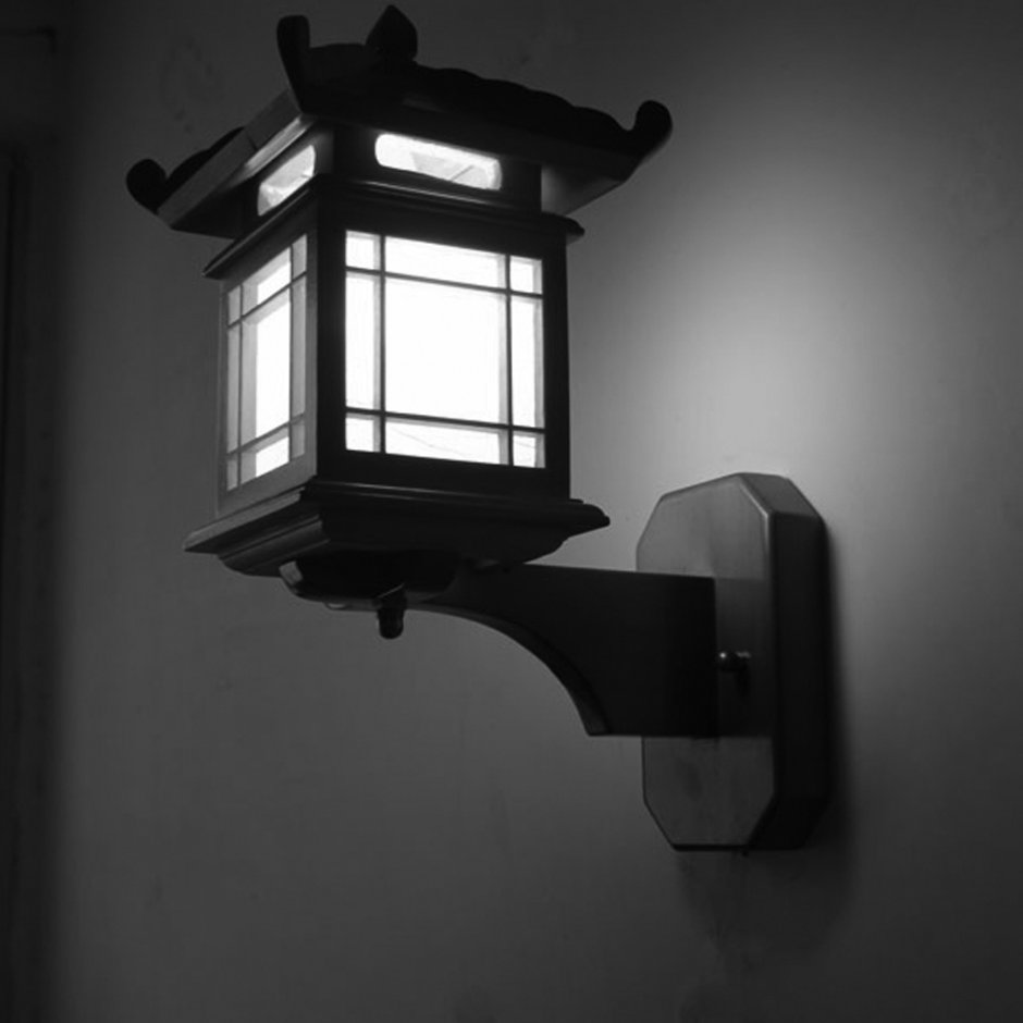 Уличные светильники в японском стиле
