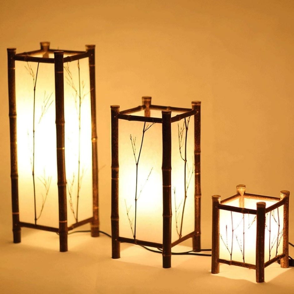 Светильник Vintage Chinese Bamboo