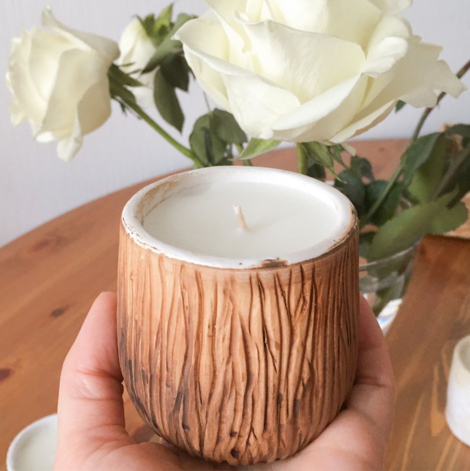 Свечи в керамике