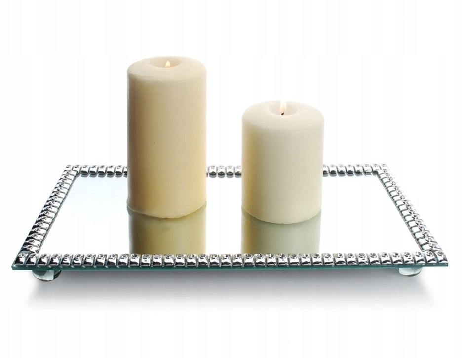 Зеркальная подставка под свечи