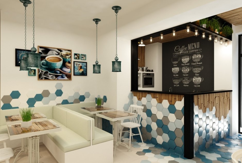 Мини кафе дизайн