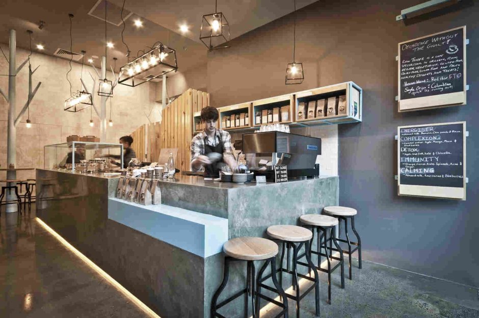 Современные кофейни