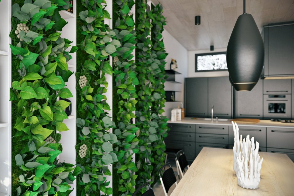 Висячие цветы