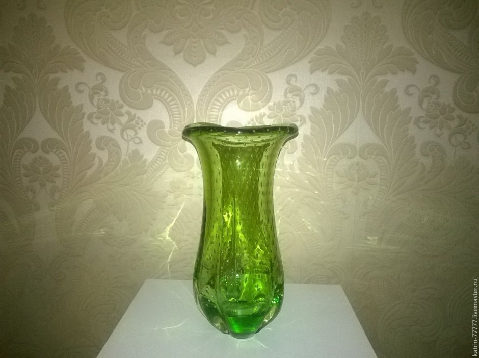 Bakst керамика ваза зеленая Emerald