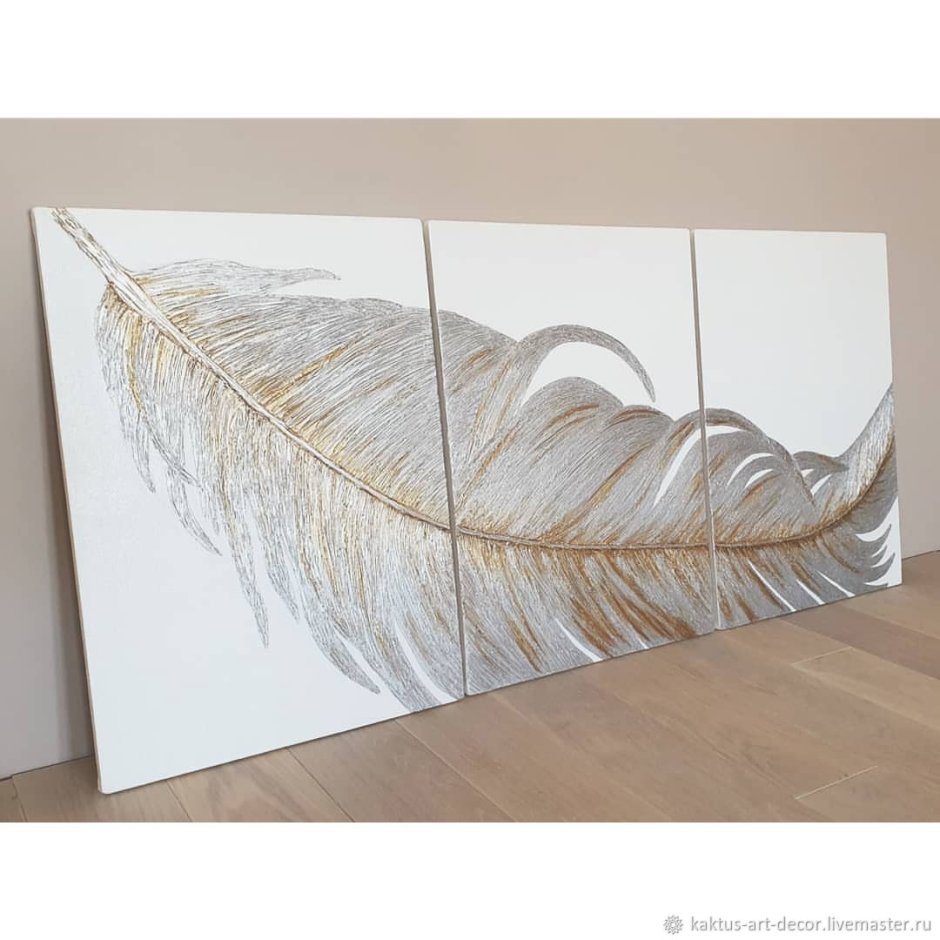 Интерьерная картина перо