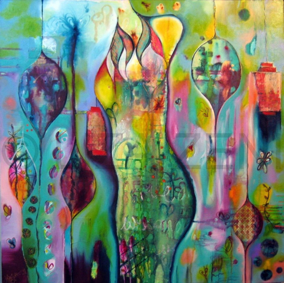 Абстракция картины