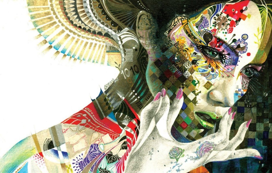 Абстракция рисунки