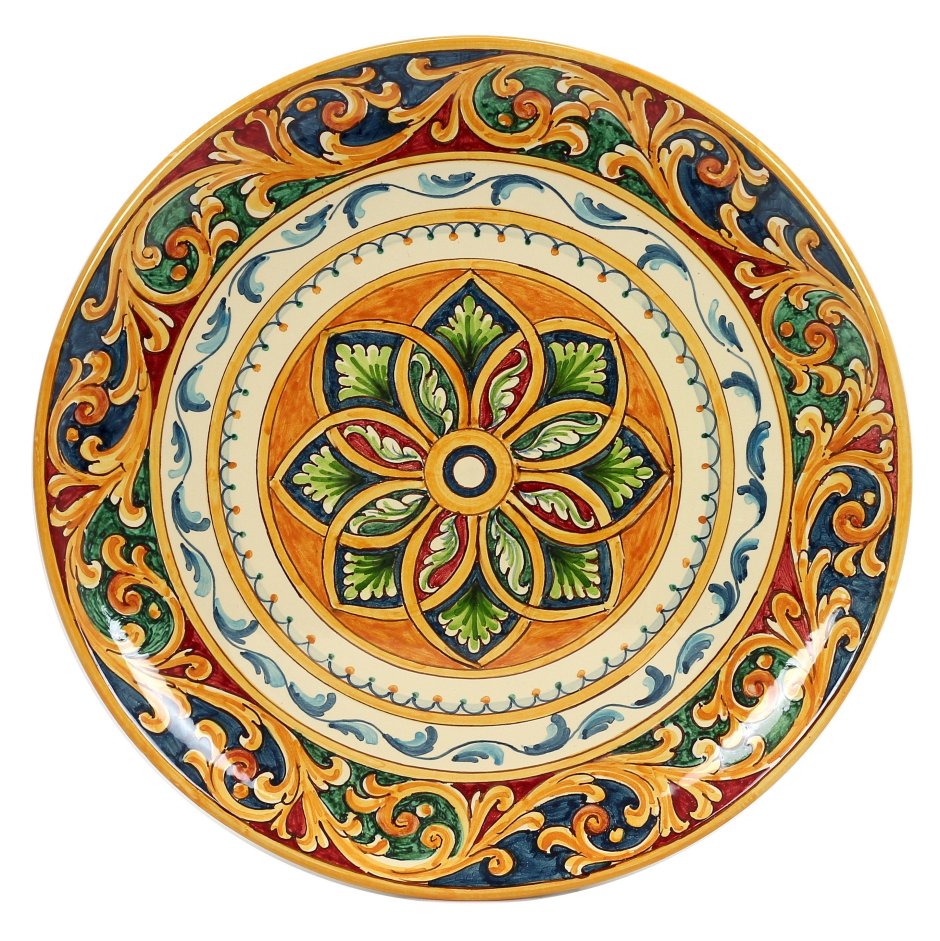 Итальянская майолика тарелки
