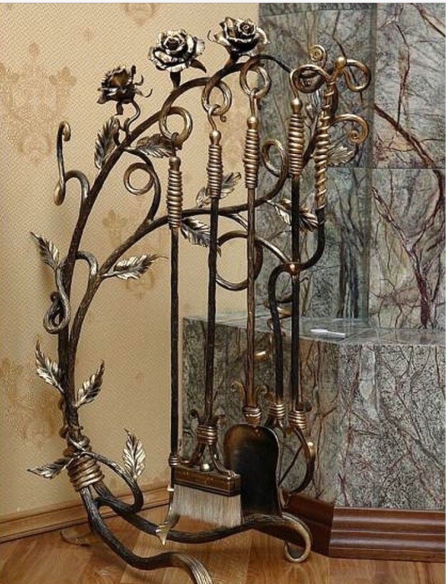 Кованые изделия в интерьере