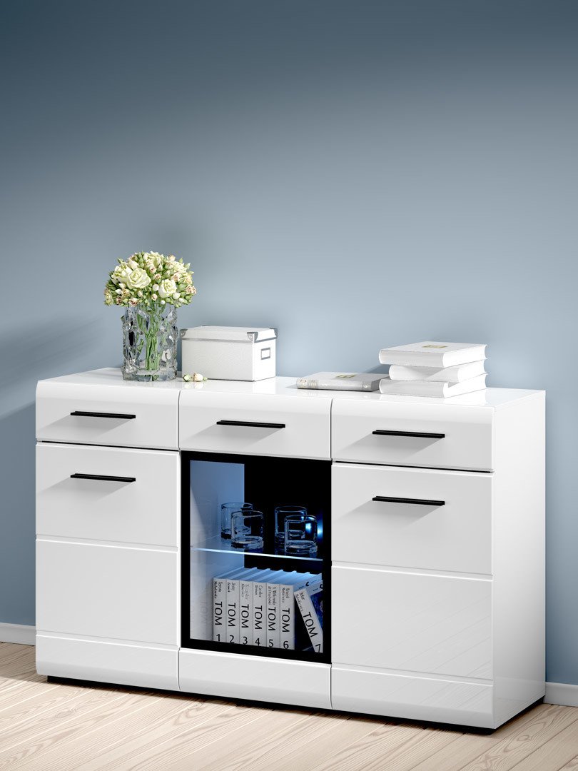 Комод BRW Fever 1w2d2s