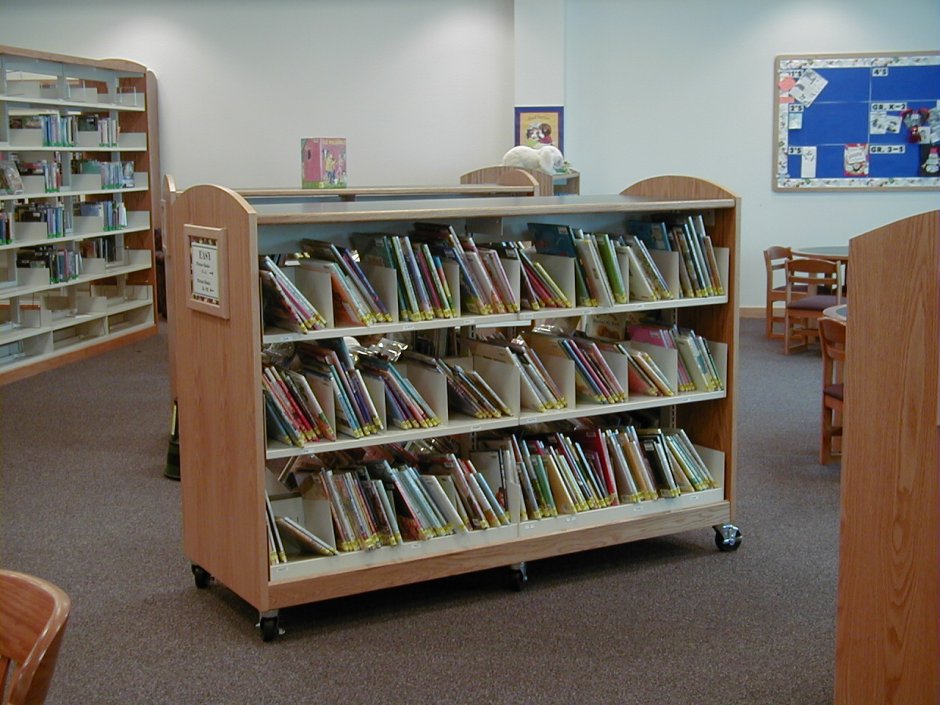 Библиотечные стеллажи для книг