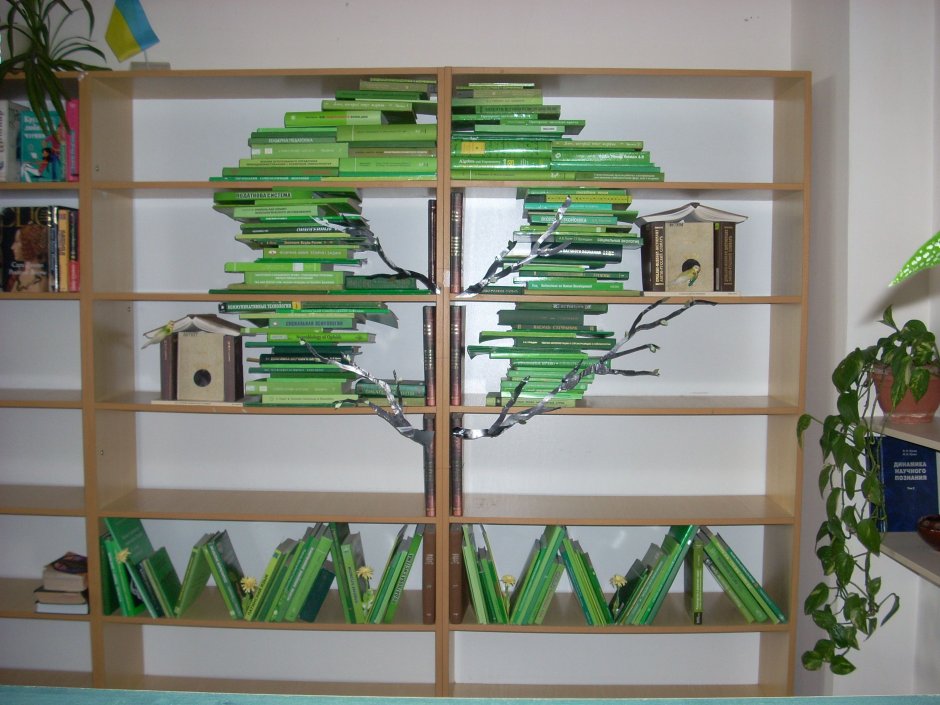 Стеллаж для книжной выставки