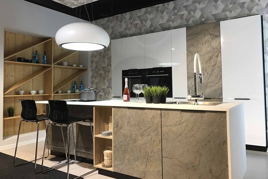 Дриада кухни каменный шпон