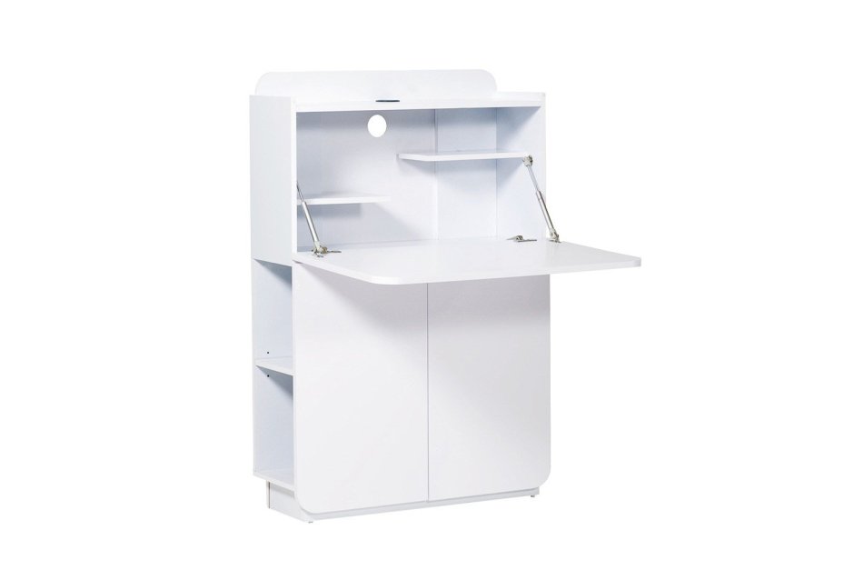 Белый глянцевый секретер