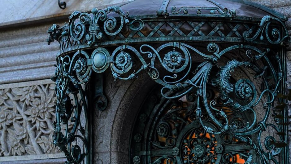 Ковка Акант ворота