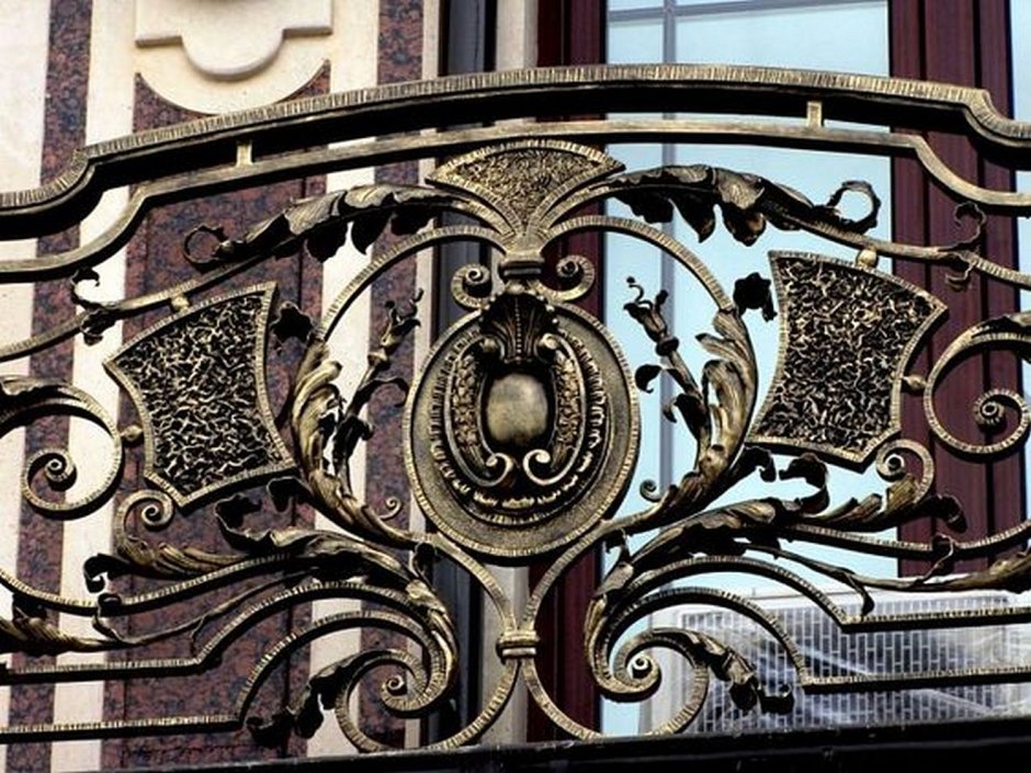Кованые решетки рококо Испания 18 век