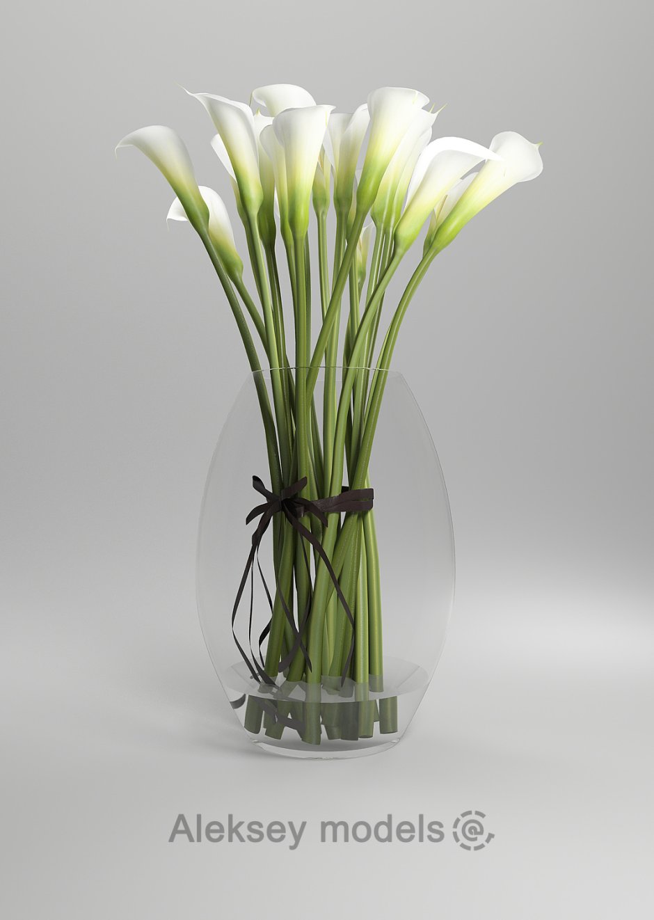 Каллы в вазе