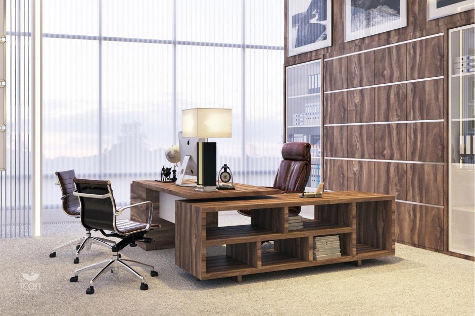 Стильная офисная мебель своими руками