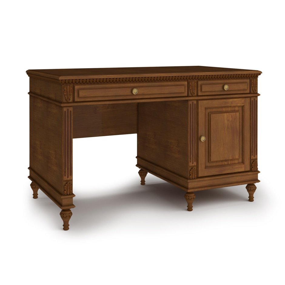 Письменный стол классика однотумбовый