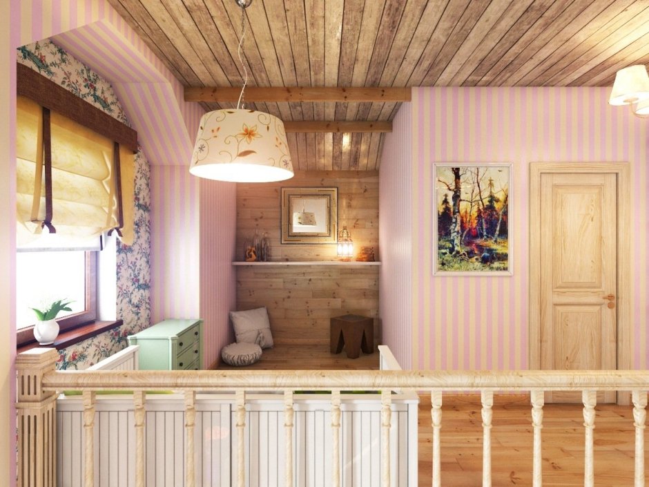 Кухня в бане в стиле Прованс