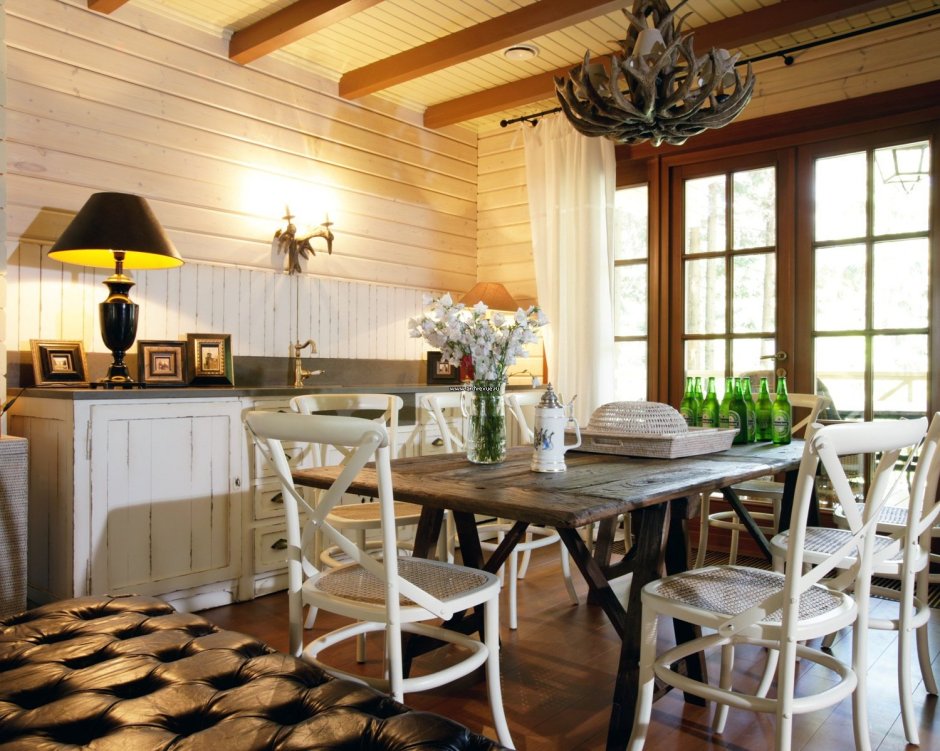 Баня в стиле Прованс