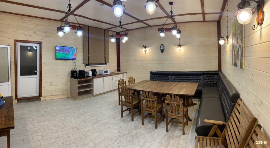 Гостиная Прованс имитация бруса