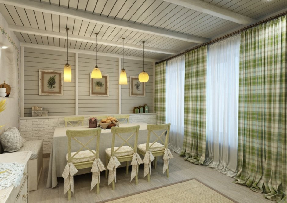 Фазенда Дачная комната в стиле Прованс