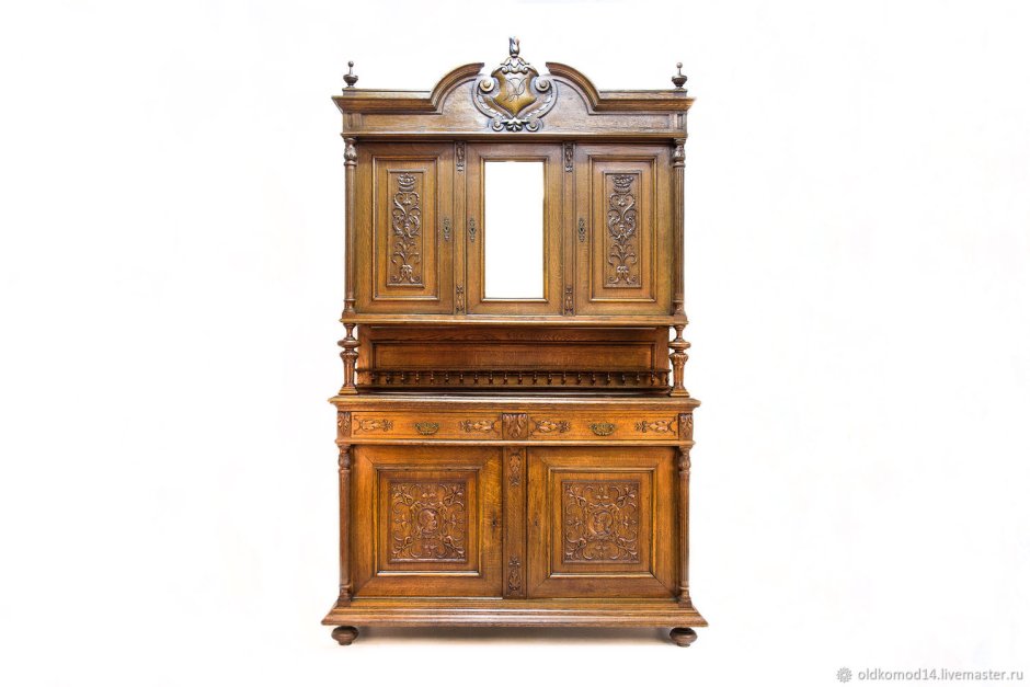 Антикварный буфет буфет Шмидта 1903