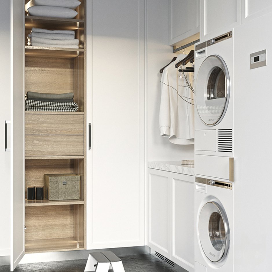 Постирочная в шкафу