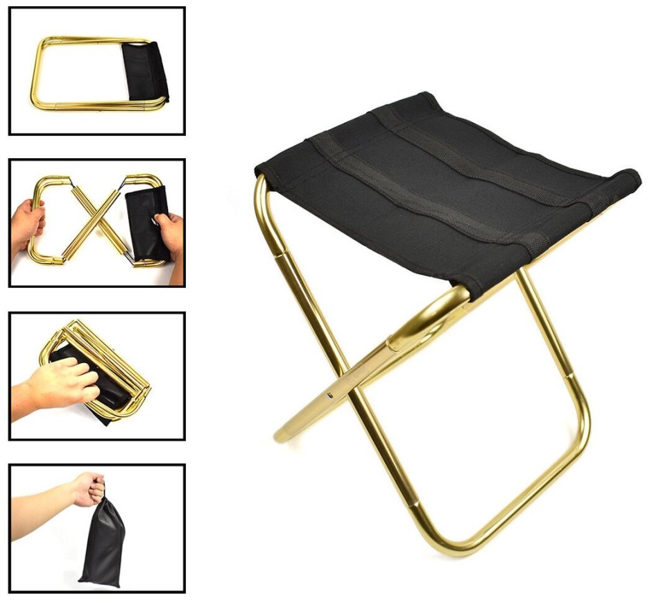 Складной стул Кристиана дизеля чертёж