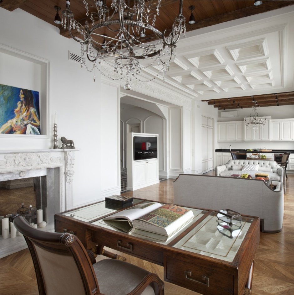 Кухня в стиле сталинский Ампир