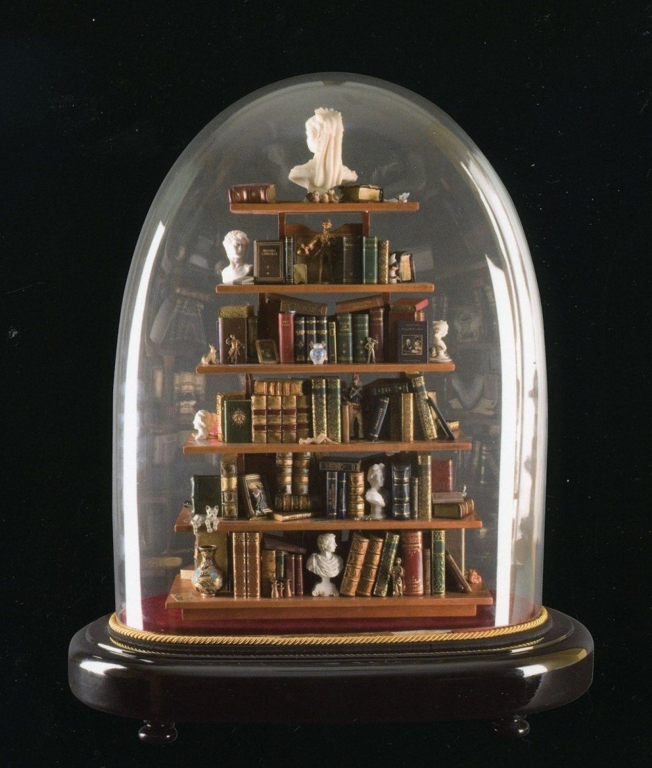 Стеклянные колпаки для витрин