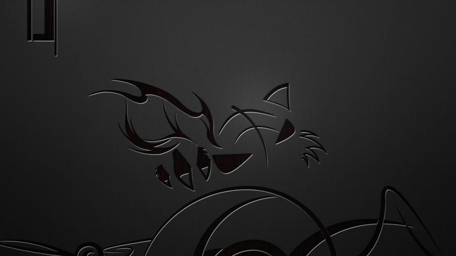 Стильные черные обои