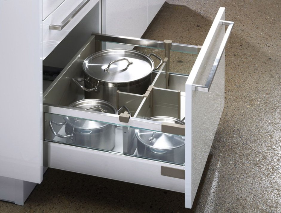 Ящик для хранения овощей выдвижной