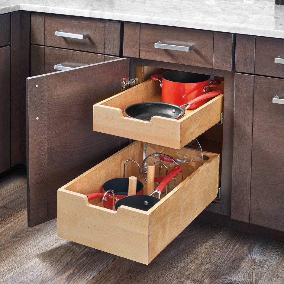 Тайник в выдвижном ящике