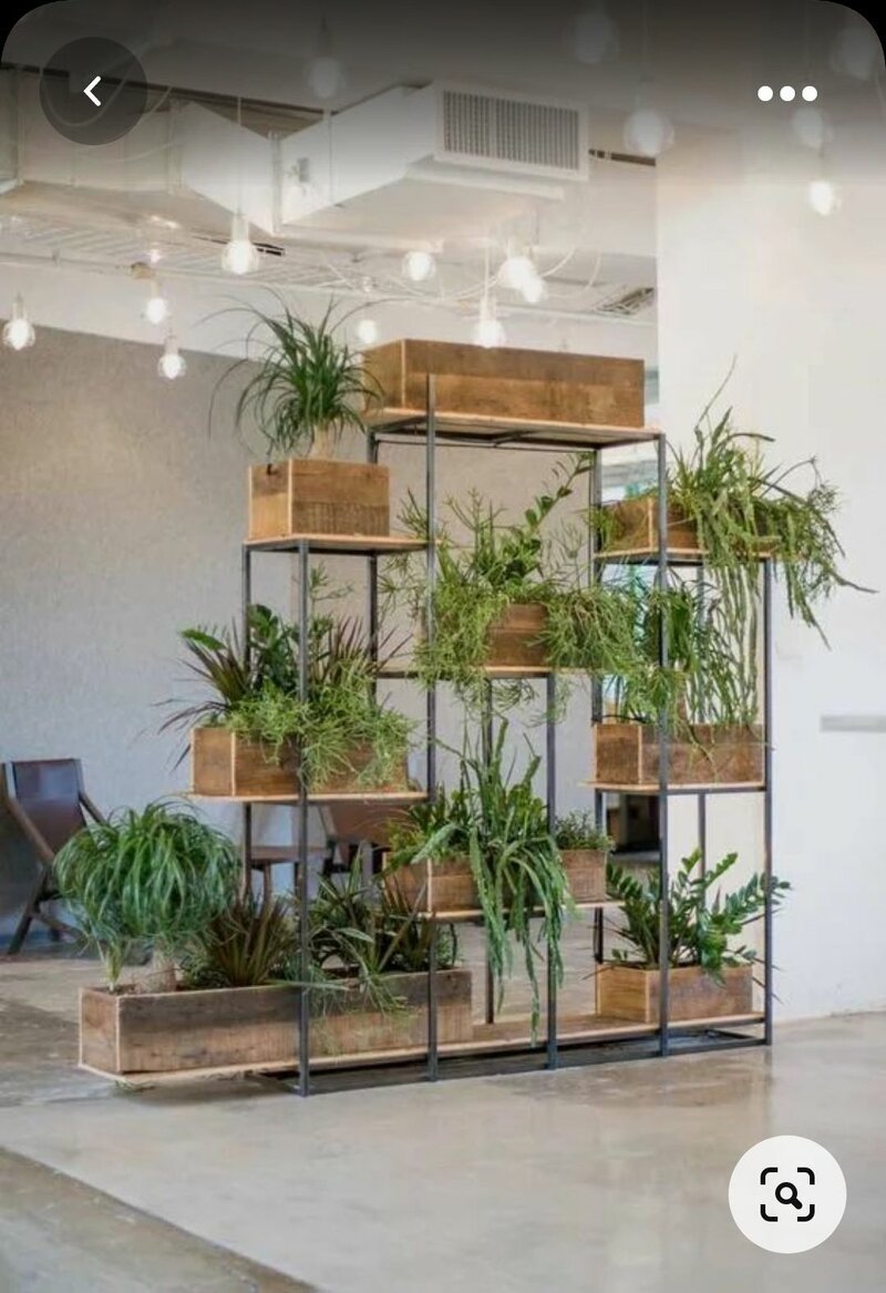 Кашпо для зонирования